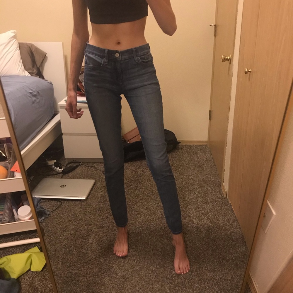 Mid rise jeggings